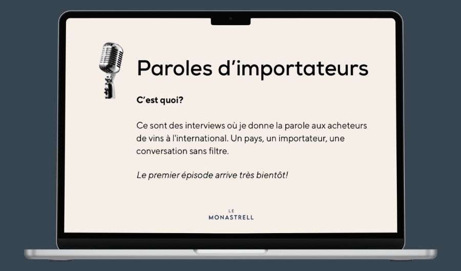 paroles d'importateurs